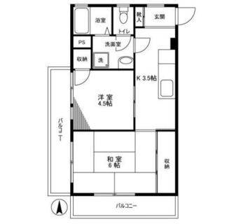 東京都荒川区荒川５丁目 賃貸マンション 2K