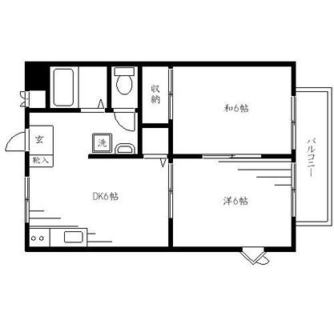 東京都足立区千住中居町 賃貸マンション 2DK