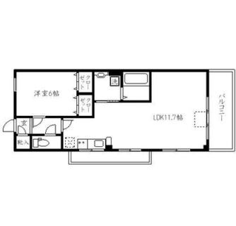 東京都足立区千住仲町 賃貸マンション 1LDK