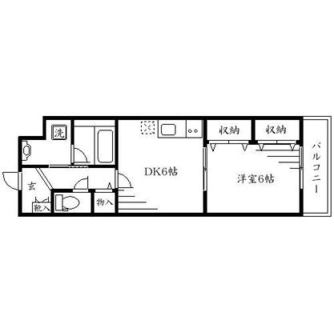 東京都足立区東綾瀬１丁目 賃貸マンション 1DK