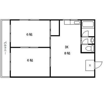 東京都荒川区町屋８丁目 賃貸マンション 2DK