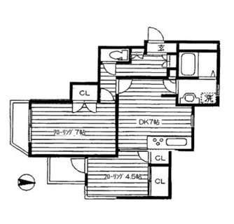 東京都荒川区町屋３丁目 賃貸マンション 2DK