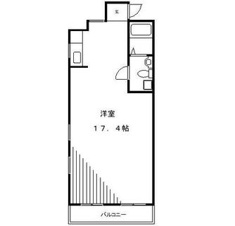 東京都北区田端新町１丁目 賃貸マンション 1R