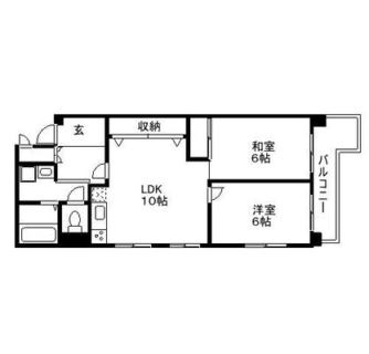 東京都荒川区西日暮里６丁目 賃貸マンション 2LDK