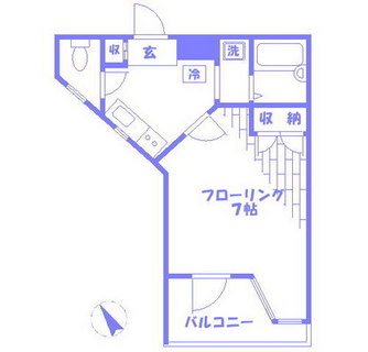 東京都足立区千住１丁目 賃貸マンション 1K