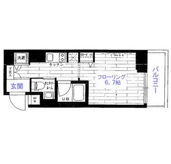 東京都足立区千住仲町 賃貸マンション 1K